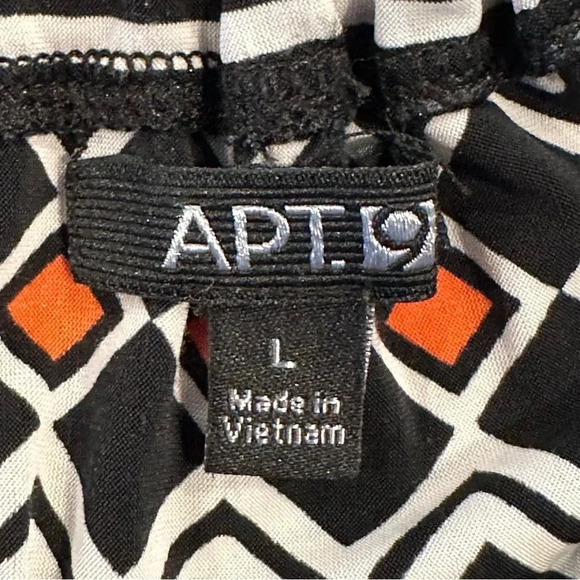 Apt 9 Halter Neckline Southwest Print Maxi Dress Size Large - Picture 10 of 11